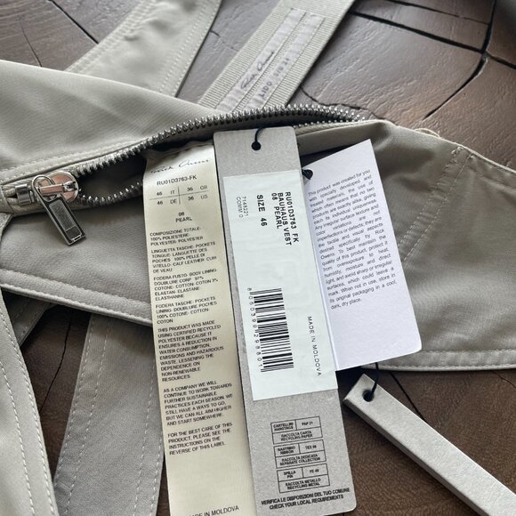 Rick Owens: EU46 Pearl Bauhaus Multi Pocket Utility Vest SS24 Lido - Picture 5 of 11